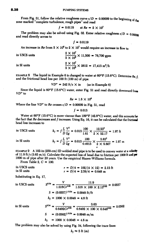 Page 8.38 of Pump Handbook.